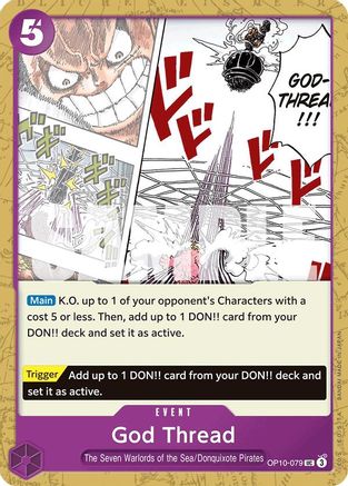 God Thread (OP10-079) - Royal Blood | Grognard Games