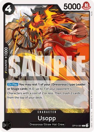 Usopp (081) (OP10-081) - Royal Blood | Grognard Games