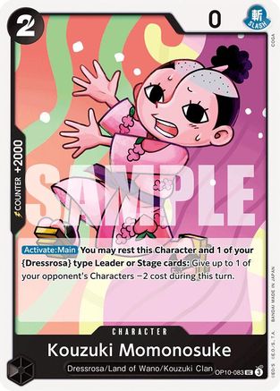 Kouzuki Momonosuke (083) (OP10-083) - Royal Blood | Grognard Games