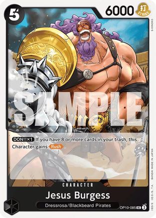 Jesus Burgess (OP10-085) - Royal Blood | Grognard Games
