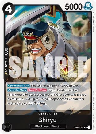 Shiryu (OP10-086) - Royal Blood Foil | Grognard Games