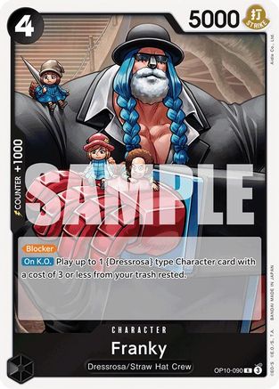 Franky (090) (OP10-090) - Royal Blood Foil | Grognard Games