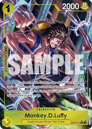 Monkey.D.Luffy (111) (Parallel) (OP10-111) - Royal Blood Foil | Grognard Games