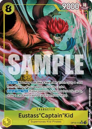 Eustass"Captain"Kid (112) (Parallel) (OP10-112) - Royal Blood Foil | Grognard Games