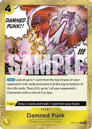 Damned Punk (OP10-116) - Royal Blood Foil | Grognard Games