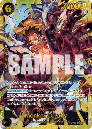 Monkey.D.Luffy (118) (OP10-118) - Royal Blood Foil | Grognard Games
