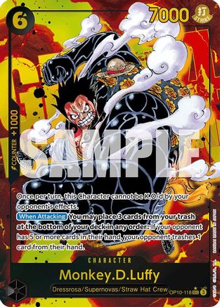Monkey.D.Luffy (118) (Parallel) (OP10-118) - Royal Blood Foil | Grognard Games