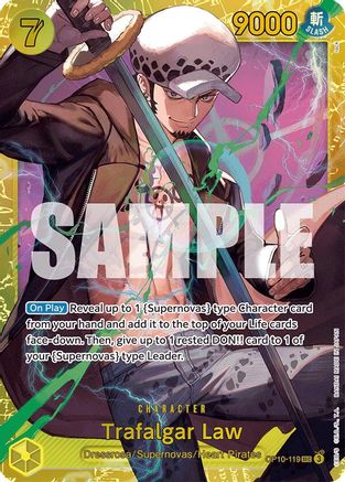 Trafalgar Law (119) (OP10-119) - Royal Blood Foil | Grognard Games