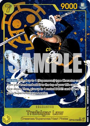 Trafalgar Law (119) (Parallel) (OP10-119) - Royal Blood Foil | Grognard Games