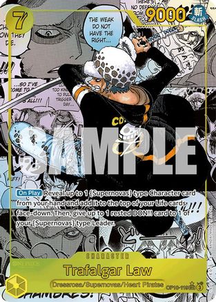 Trafalgar Law (119) (Manga) (OP10-119) - Royal Blood Foil | Grognard Games