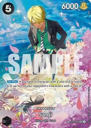 Sanji (SP) (ST14-003) - Royal Blood Foil | Grognard Games