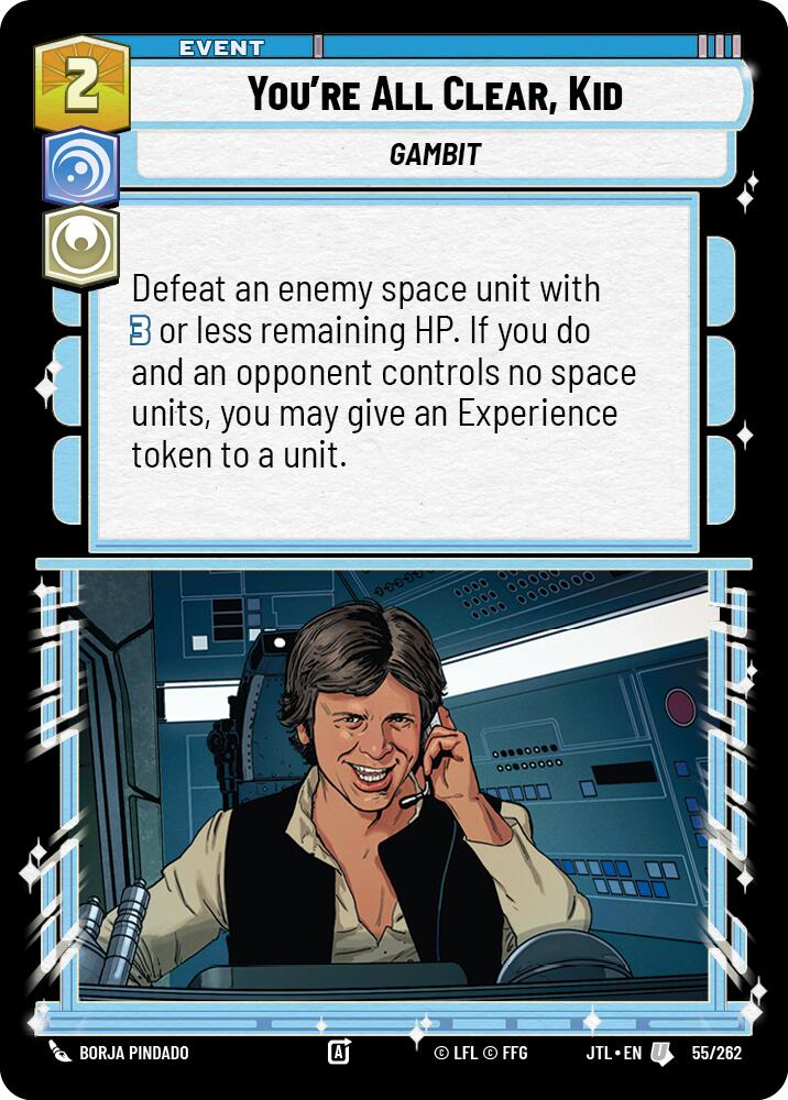 You're All Clear, Kid (055/262) (055/257) [Jump to Lightspeed] | Grognard Games
