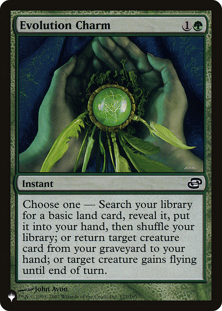 Evolution Charm [The List] | Grognard Games
