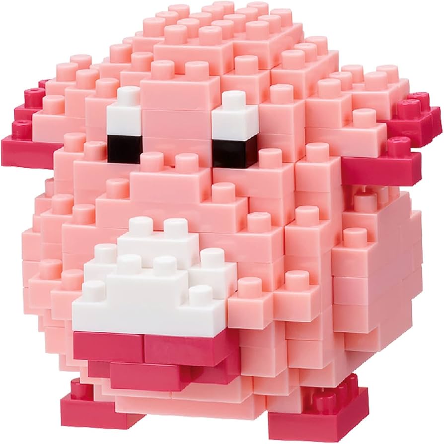 Nanoblock Pokemon Series, Chansey | Grognard Games