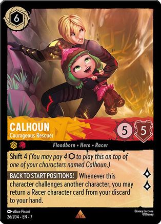 Calhoun - Courageous Rescuer (26/204) [Archazia's Island] | Grognard Games