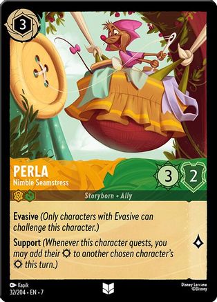 Perla - Nimble Seamstress (32/204) [Archazia's Island] | Grognard Games