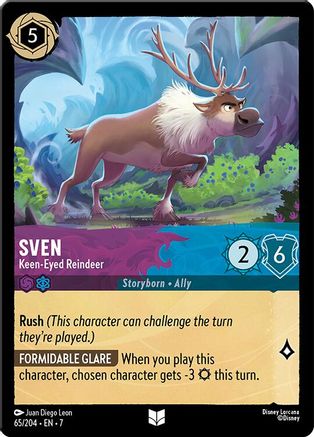 Sven - Keen-Eyed Reindeer (65/204) [Archazia's Island] | Grognard Games