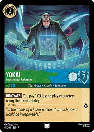 Yokai - Intellectual Schemer (97/204) [Archazia's Island] | Grognard Games