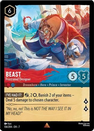 Beast - Frustrated Designer (136/204) [Archazia's Island] | Grognard Games