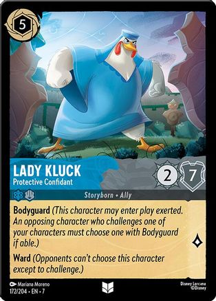 Lady Kluck - Protective Confidant (172/204) [Archazia's Island] | Grognard Games