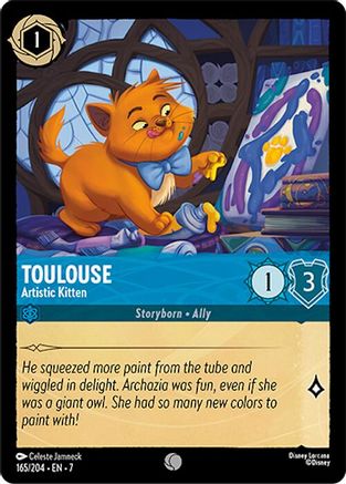 Toulouse - Artistic Kitten (165/204) [Archazia's Island] | Grognard Games