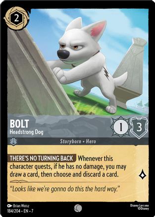 Bolt - Headstrong Dog (184/204) [Archazia's Island] | Grognard Games