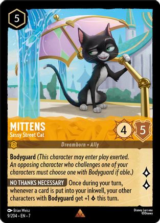 Mittens - Sassy Street Cat (9/204) [Archazia's Island] | Grognard Games