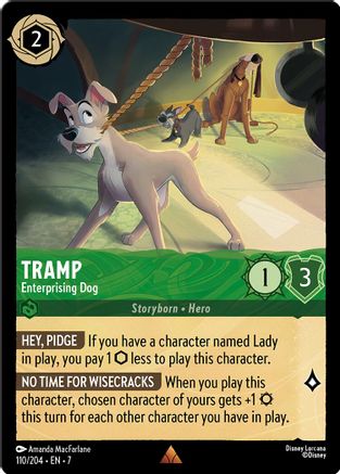 Tramp - Enterprising Dog (110/204) [Archazia's Island] | Grognard Games