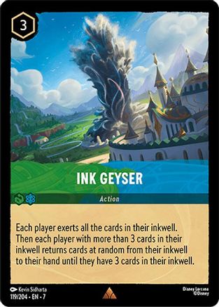Ink Geyser (119/204) [Archazia's Island] | Grognard Games