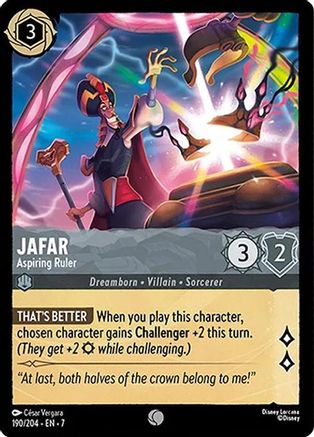 Jafar - Aspiring Ruler (190/204) [Archazia's Island] | Grognard Games