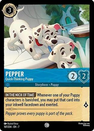 Pepper - Quick-Thinking Puppy (167/204) [Archazia's Island] | Grognard Games