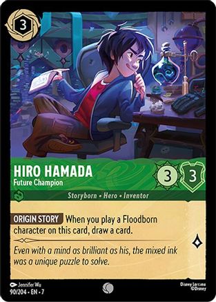 Hiro Hamada - Future Champion (90/204) [Archazia's Island] | Grognard Games