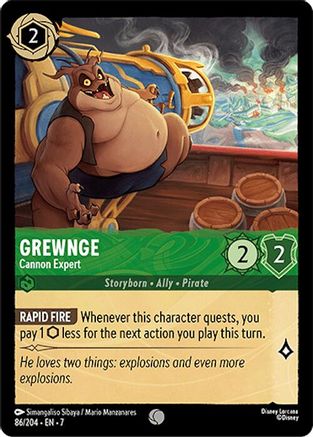 Grewnge - Cannon Expert (86/204) [Archazia's Island] | Grognard Games