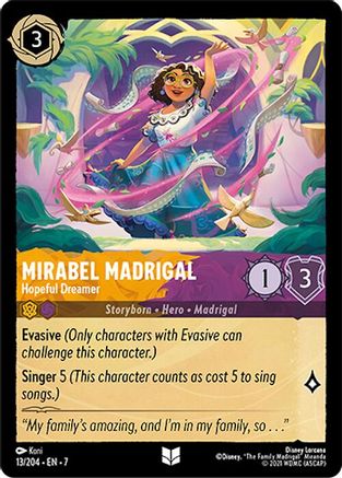 Mirabel Madrigal - Hopeful Dreamer (13/204) [Archazia's Island] | Grognard Games