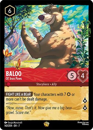 Baloo - Ol' Iron Paws (142/204) [Archazia's Island] | Grognard Games