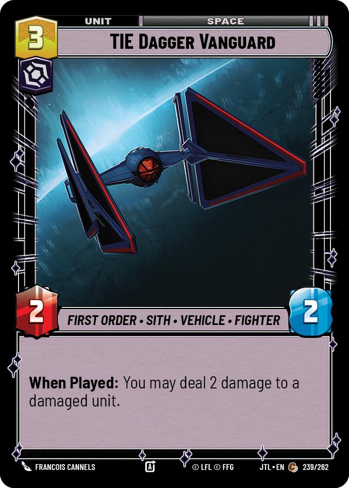 TIE Dagger Vanguard (239/262) (239/257) [Jump to Lightspeed] | Grognard Games