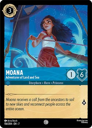 Moana - Adventurer of Land and Sea (156/204) [Archazia's Island] | Grognard Games