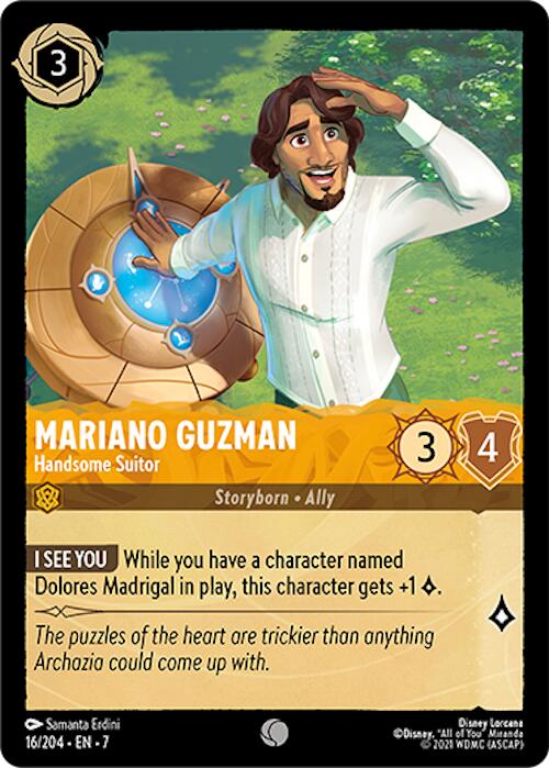 Mariano Guzman - Handsome Suitor (16/204) [Archazia's Island] | Grognard Games