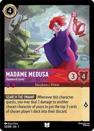 Madame Medusa - Diamond Lover (53/204) [Archazia's Island] | Grognard Games