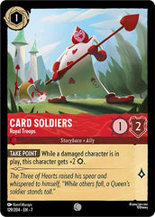 Card Soldiers - Royal Troops (129/204) [Archazia's Island] | Grognard Games