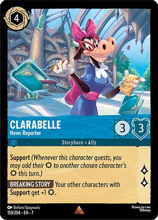 Clarabelle - News Reporter (153/204) [Archazia's Island] | Grognard Games