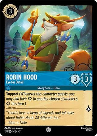 Robin Hood - Eye for Detail (170/204) [Archazia's Island] | Grognard Games