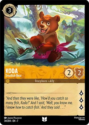 Koda - Smallish Bear (34/304) [Archazia's Island] | Grognard Games