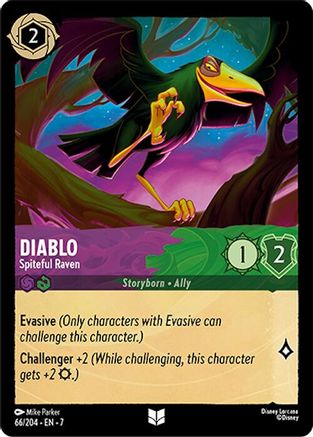 Diablo - Spiteful Raven (66/204) [Archazia's Island] | Grognard Games