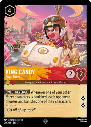 King Candy - Royal Racer (20/204) [Archazia's Island] | Grognard Games