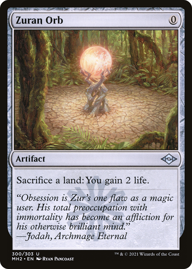 Zuran Orb (MH2-300) - Modern Horizons 2 Etched Foil | Grognard Games