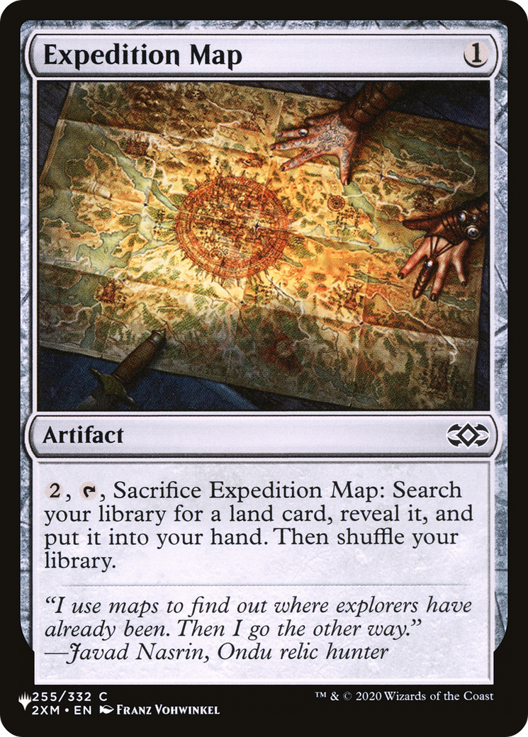 Expedition Map [The List] | Grognard Games