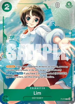 Lim (Event Pack Vol. 6) (P-079) - One Piece Promotion Cards Foil | Grognard Games