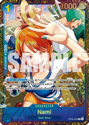 Nami (Championship 25-26 Regionals Season 1) (OP09-050) - One Piece Promotion Cards Foil | Grognard Games