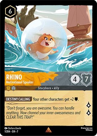 Rhino - Motivational Speaker (1/204) [Archazia's Island] | Grognard Games